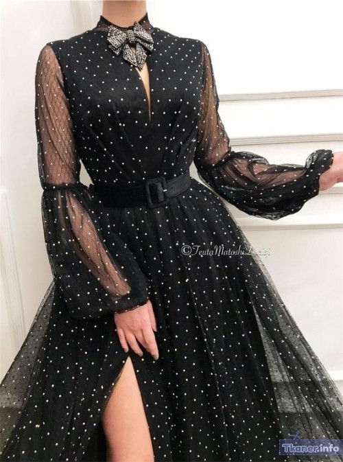 Черное платье Теута Матоши.