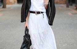 С чем носить белое платье: правила сочетания и стиля
