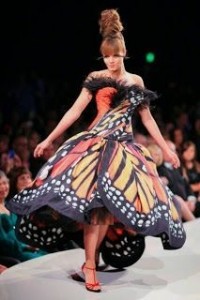 Платье Luly Yang с крыльями