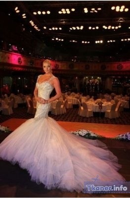 Свадебное платье Анастасии Волочковой