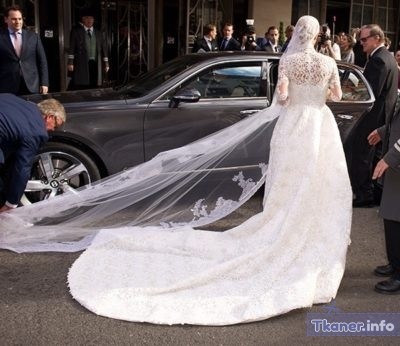 Свадебное платье Ники Холтон