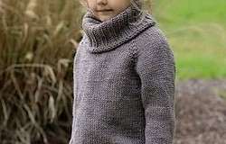 Вяжем детский пуловер для девочки спицами: схемы, этапы вязания пошагово