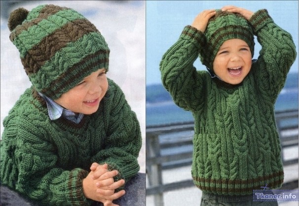 Пуловер для мальчика
