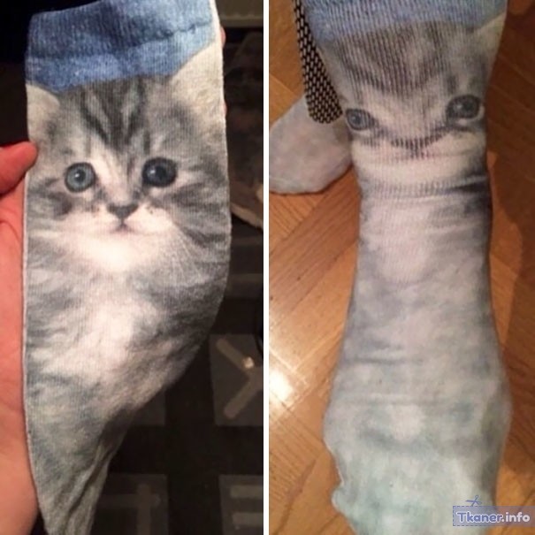 Носочки с котятами