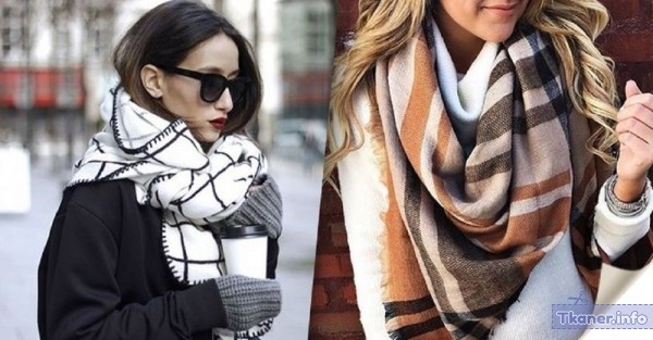 Как модно носить шарф в 2024 году
