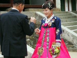 Свадебное платье в северной корее