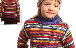Свитер крючком для мальчика: выкройка для вязания детского свитера