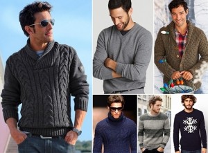 Виды мужских свитеров
