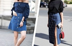 Джинсовые юбки 2024 года: модные тенденции, фото
