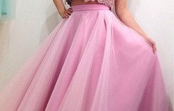 С чем можно одеть длинную розовую юбку: модные фасоны длинных розовых юбок