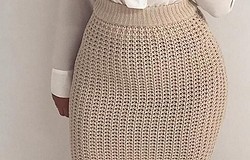 Вязаная юбка резинкой спицами: Как связать юбку резинкой спицами для женщин?