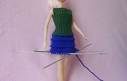 Юбка для куклы спицами: пышная юбка и другие модели