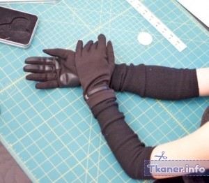 Как сшить перчатки из трикотажа