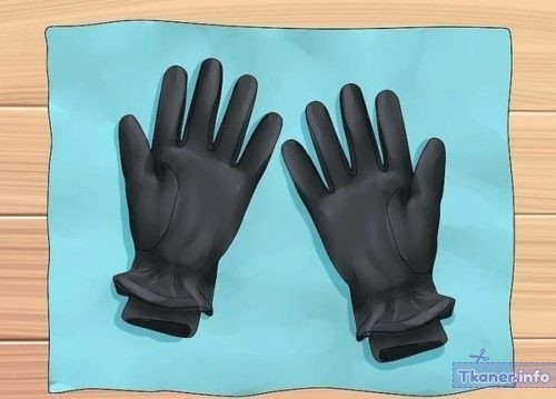 Сушка кожаных перчаток