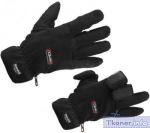 Gamakatsu Fleece Fishing Gloves