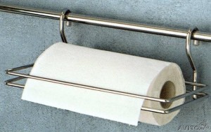 Держатель для бумажных полотенец на рейлинг