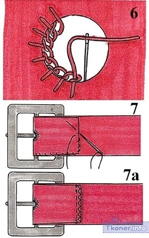 Ремень как сшить 2
