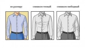 Правильно подобранная рубашка