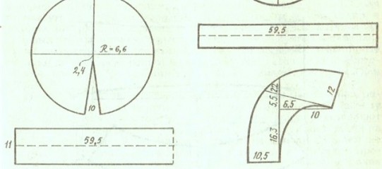 Выкройка шапки