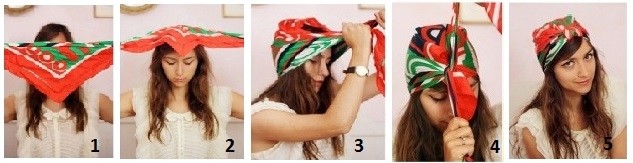 Завязывается бандана