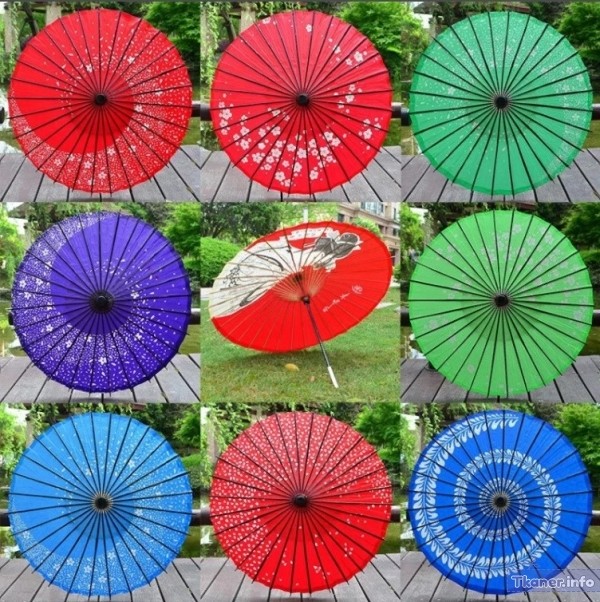 Япония зонты