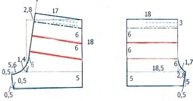 Выкройка юбки шорт