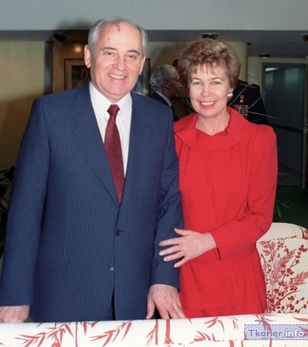 Раиса Горбачева с мужем
