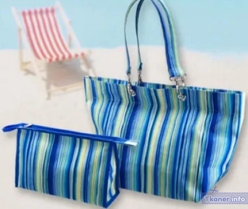 Пляжные сумки в морской теме