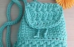 Рюкзак крючком для девочки: как связать и украсить