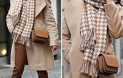 С чем носить коричневую сумку? С какими цветами в одежде сочетается? С чем комбинировать её в разные сезоны? Примеры образов.