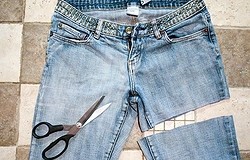 Классные идеи применения старых джинс