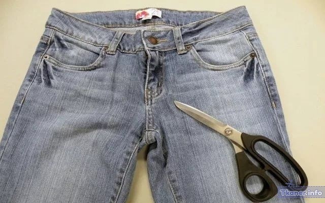 Как сузить джинсы
