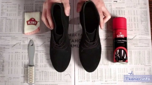 Как покрасить нубуковую обувь