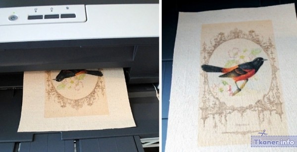 Вышивка перенос рисунка с принтером